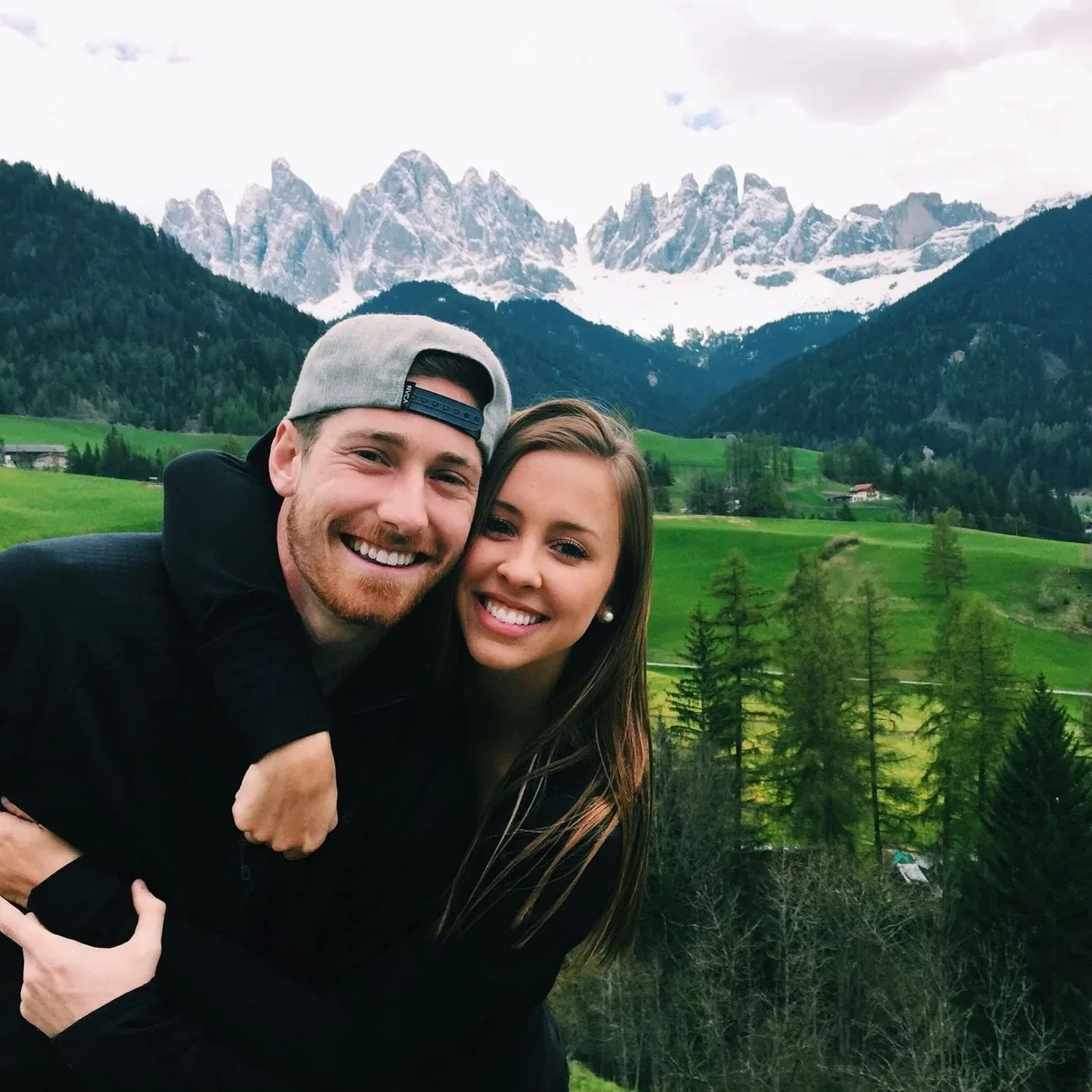 Chad with family in the mountains